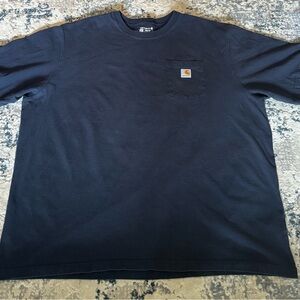 Carhartt Black Pocket T-Shirt Size 4XL